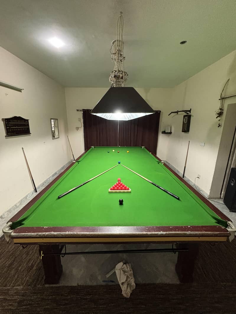 Snooker Table 1