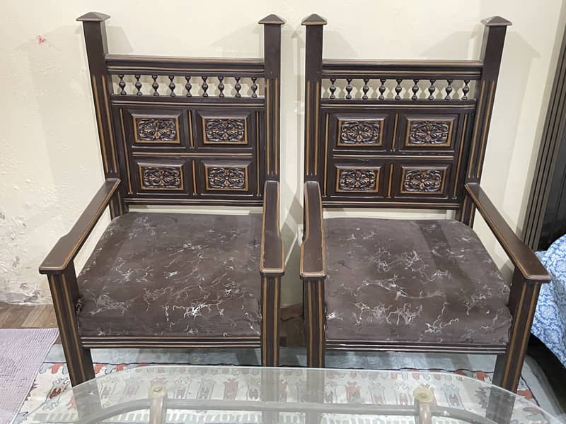 Bed set and sofa set with tables 1