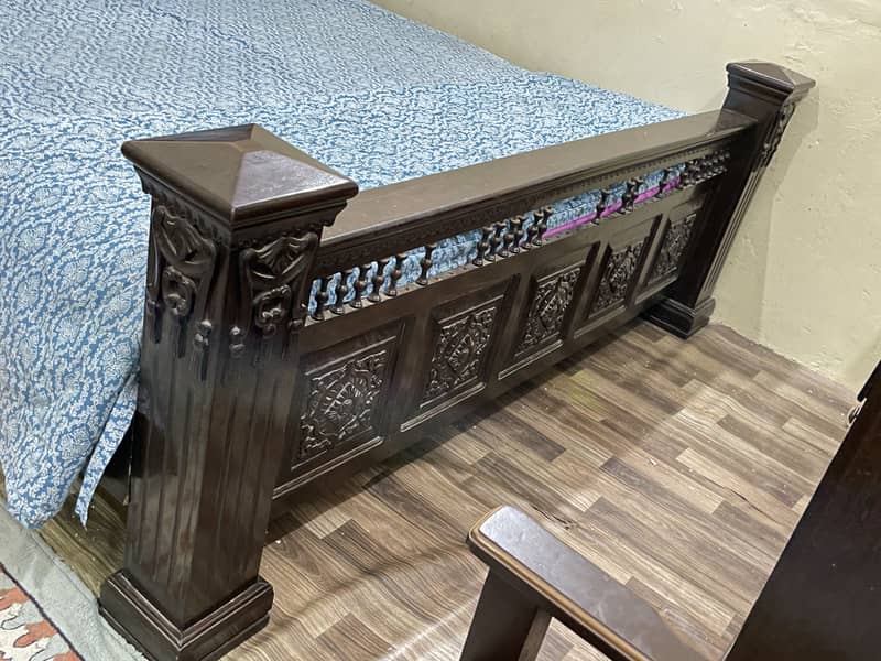 Bed set and sofa set with tables 2