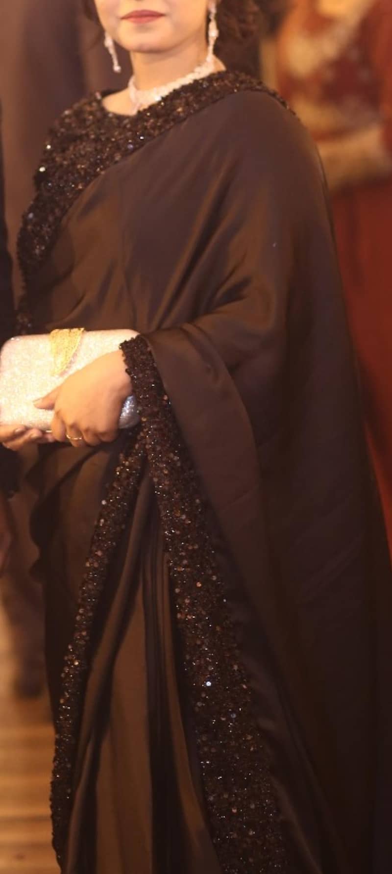black silk saree 0