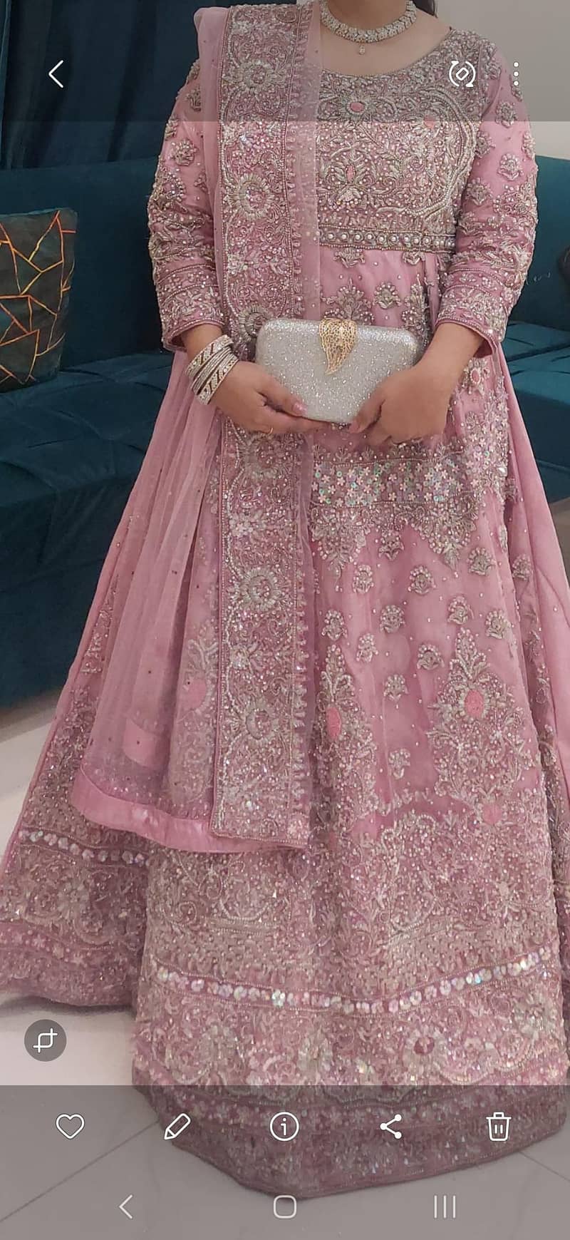 fancy walima pink maxi 0
