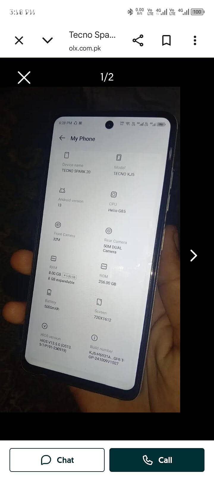 Tecno Spark 20 1
