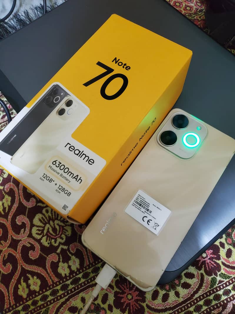 Realme Note 70 sealed with complete box 0