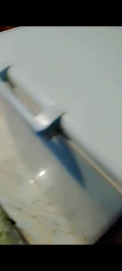 haier one door freezer white colr ok condition