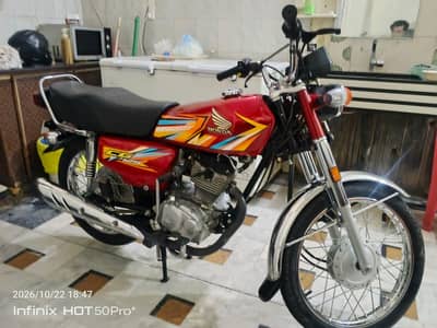 Honda 125 urgent sale