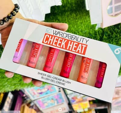 Get a Natural Flush! Warda Beauty Cheek Heat Sheer Gel-Cream Blush Set