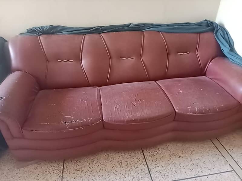 Sofa all set 2 single and one large 1