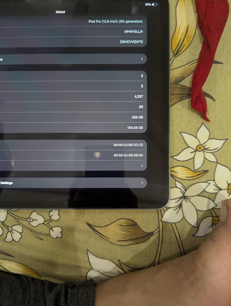Ipad pro 12.9inch  M1 5th-generation 8