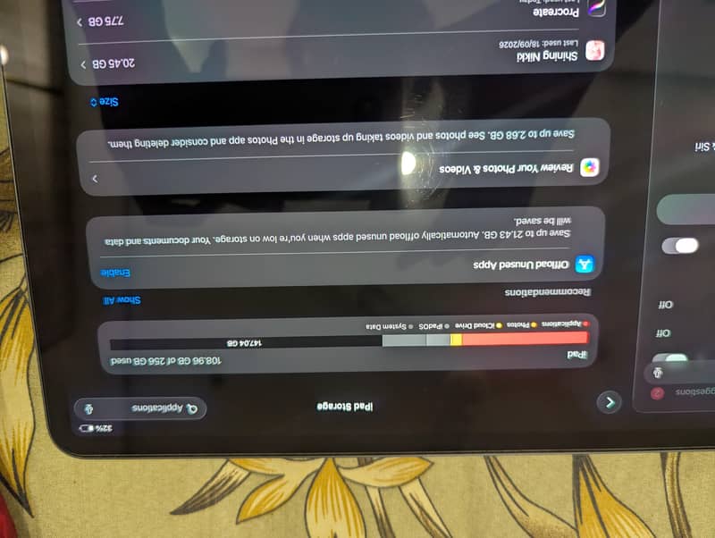 Ipad pro 12.9inch  M1 5th-generation 9