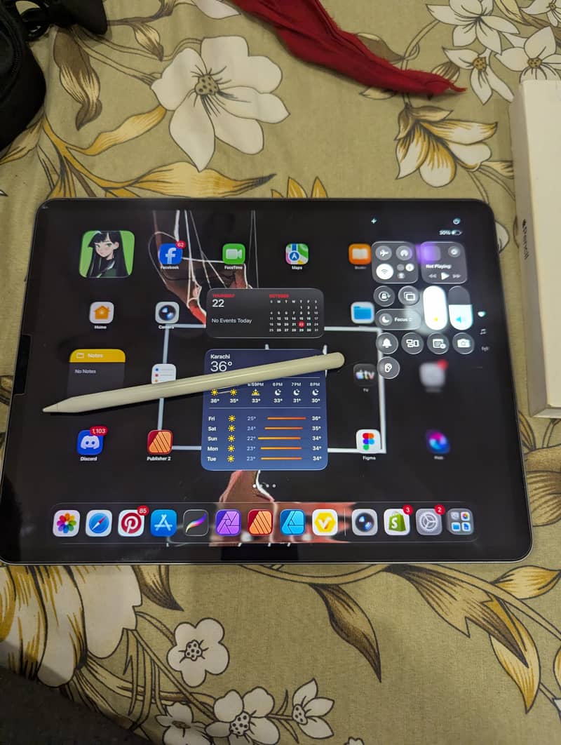 Ipad pro 12.9inch  M1 5th-generation 16