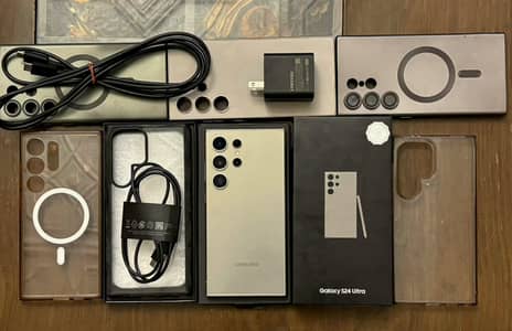 Samsung Mobile S24 Ultra PTA Approved (12/512) in Titanium Grey