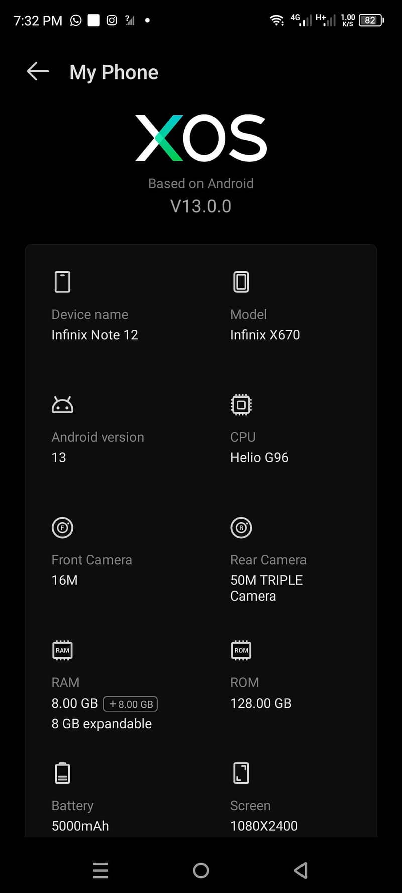 Infinix Note 12 4