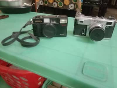 camera yashica and kiev
