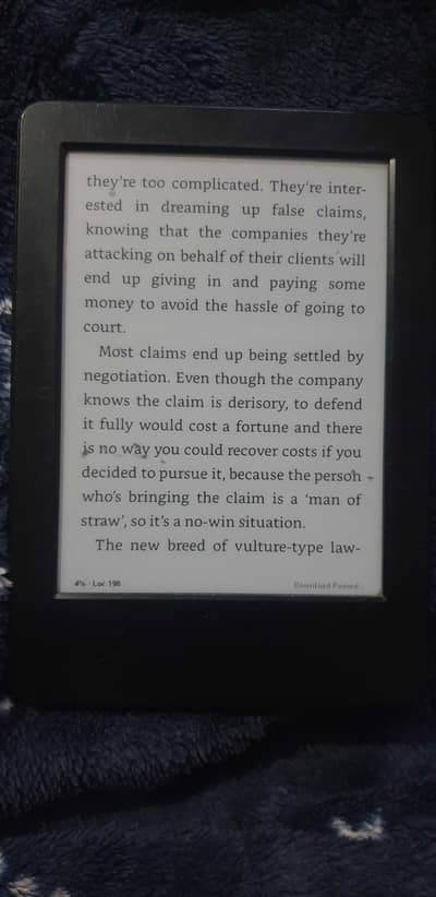 Amazon Kindle Touch 7th Gen (4GB WiFi) E-Reader