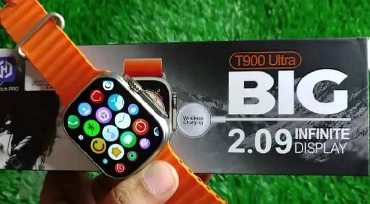 T900 Ultra Smart Watch Orange - New Box Pack - Peshawar - Smart Watches ...