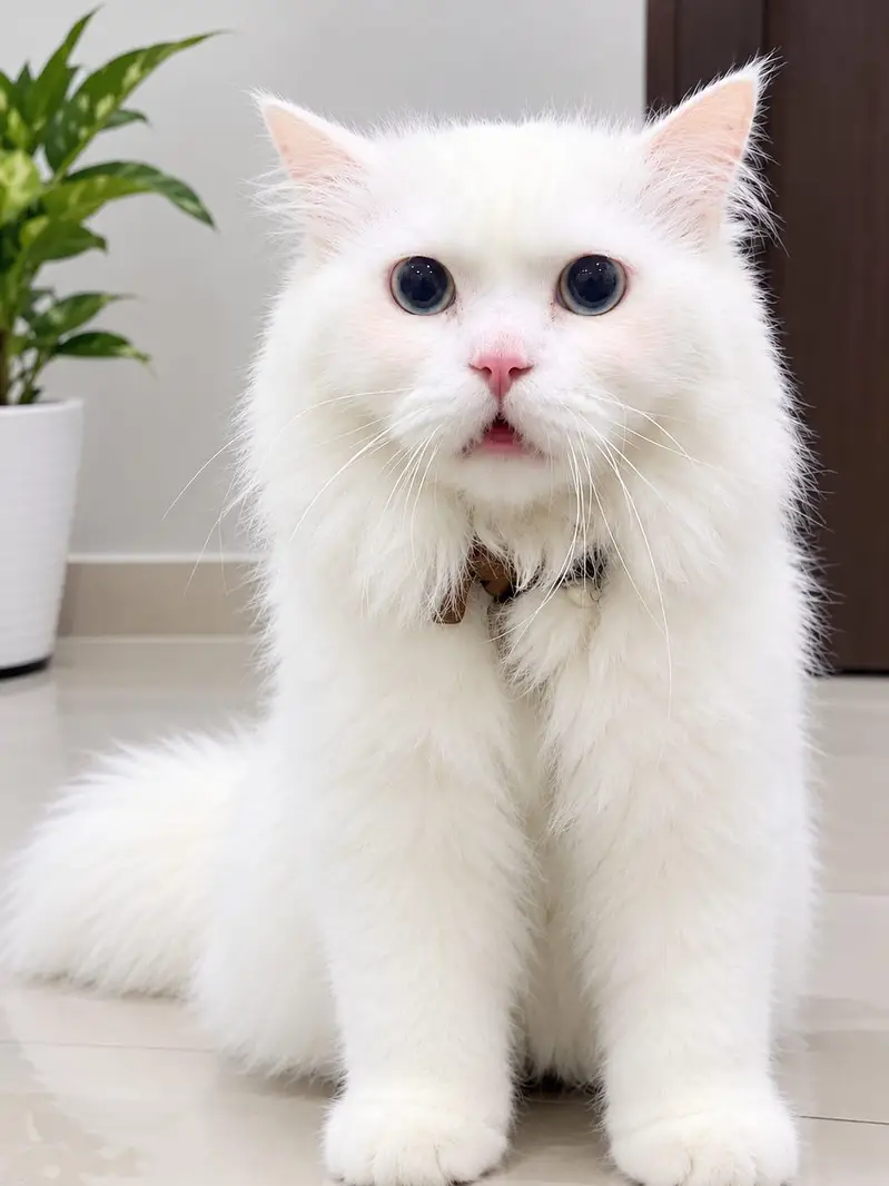 white Persian Male Breeder Cat — photo 2