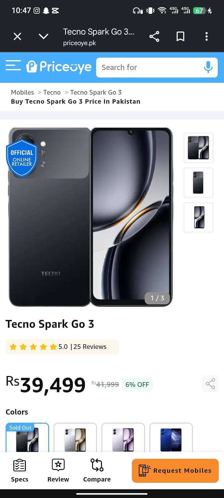 Tecno Spark 3 Pro 0