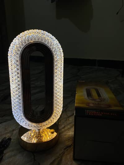 oval shap led chargeable bed lamp with touch senser