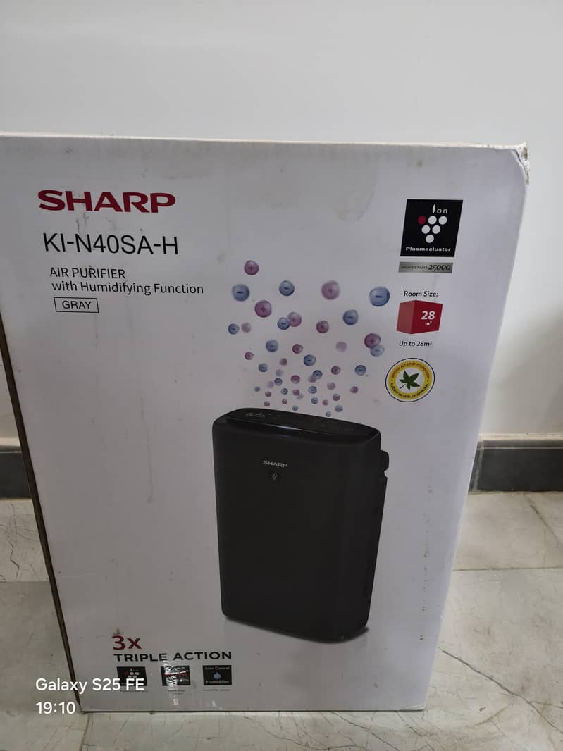 Sharp Air Purifier with Humidifier | Brand New Sealed Pack 0