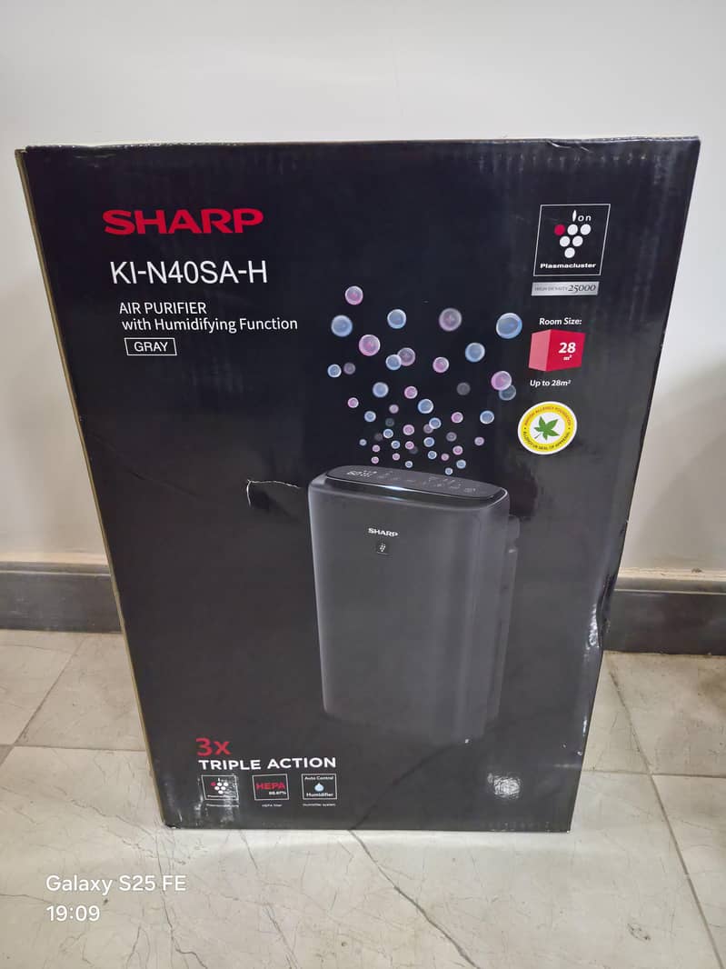 Sharp Air Purifier with Humidifier | Brand New Sealed Pack 1