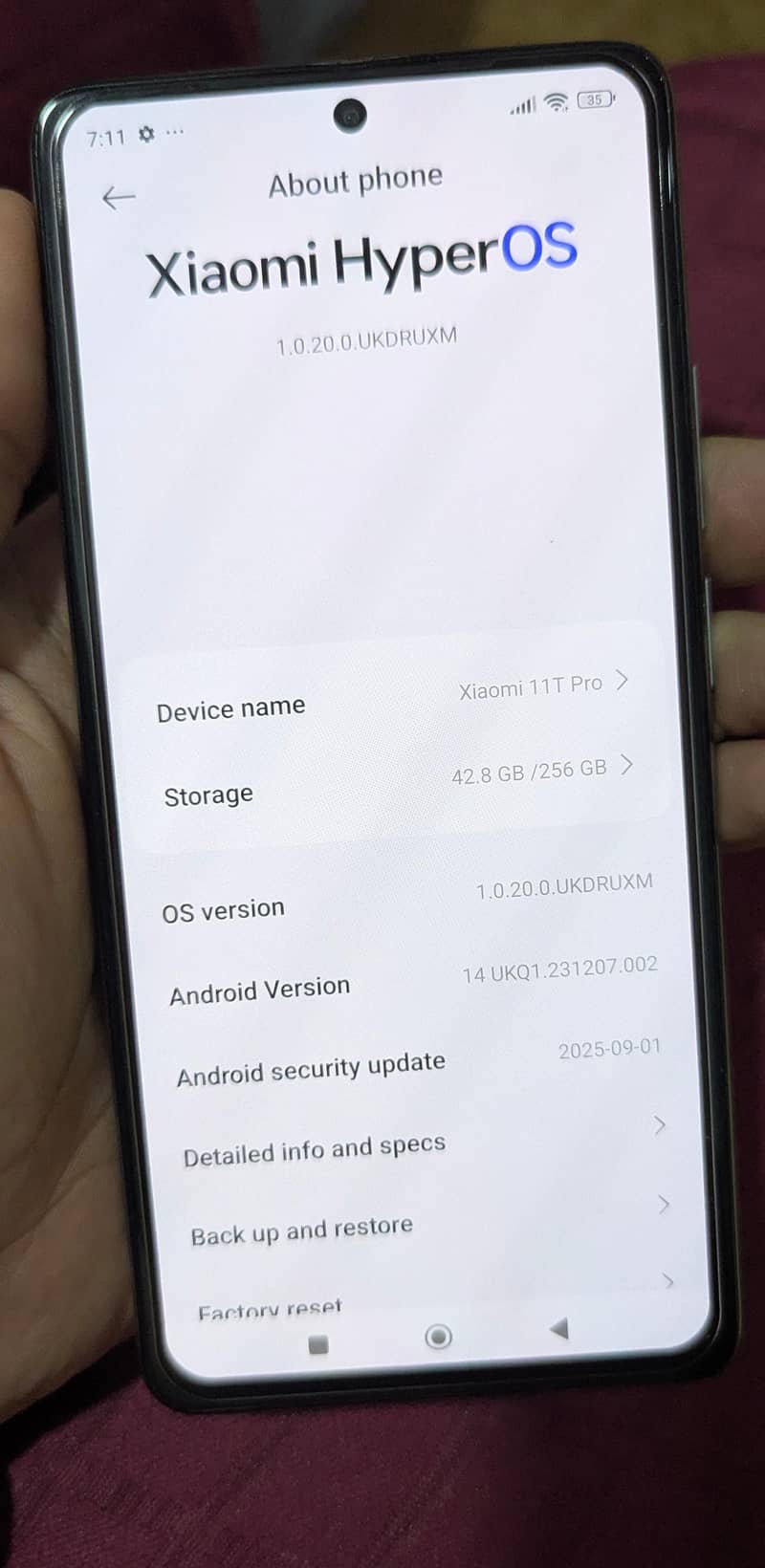 Xiaomi 11T Pro 1