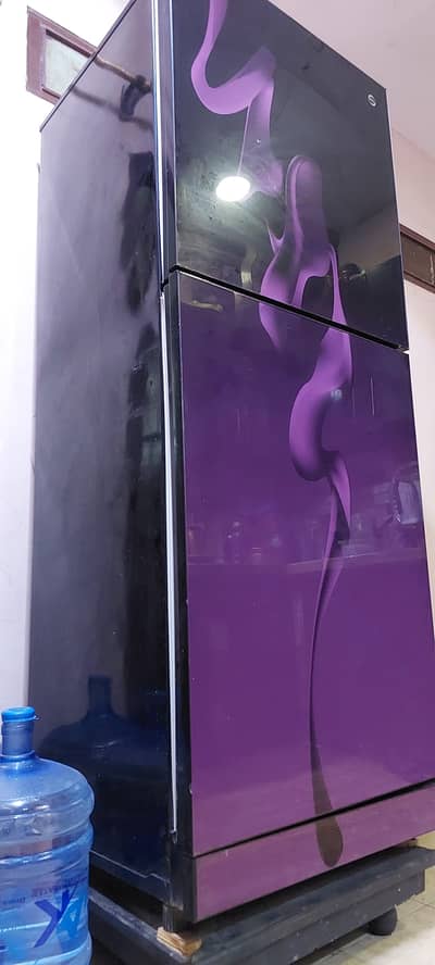 Pel company fridge freezer in excellent condition glass door