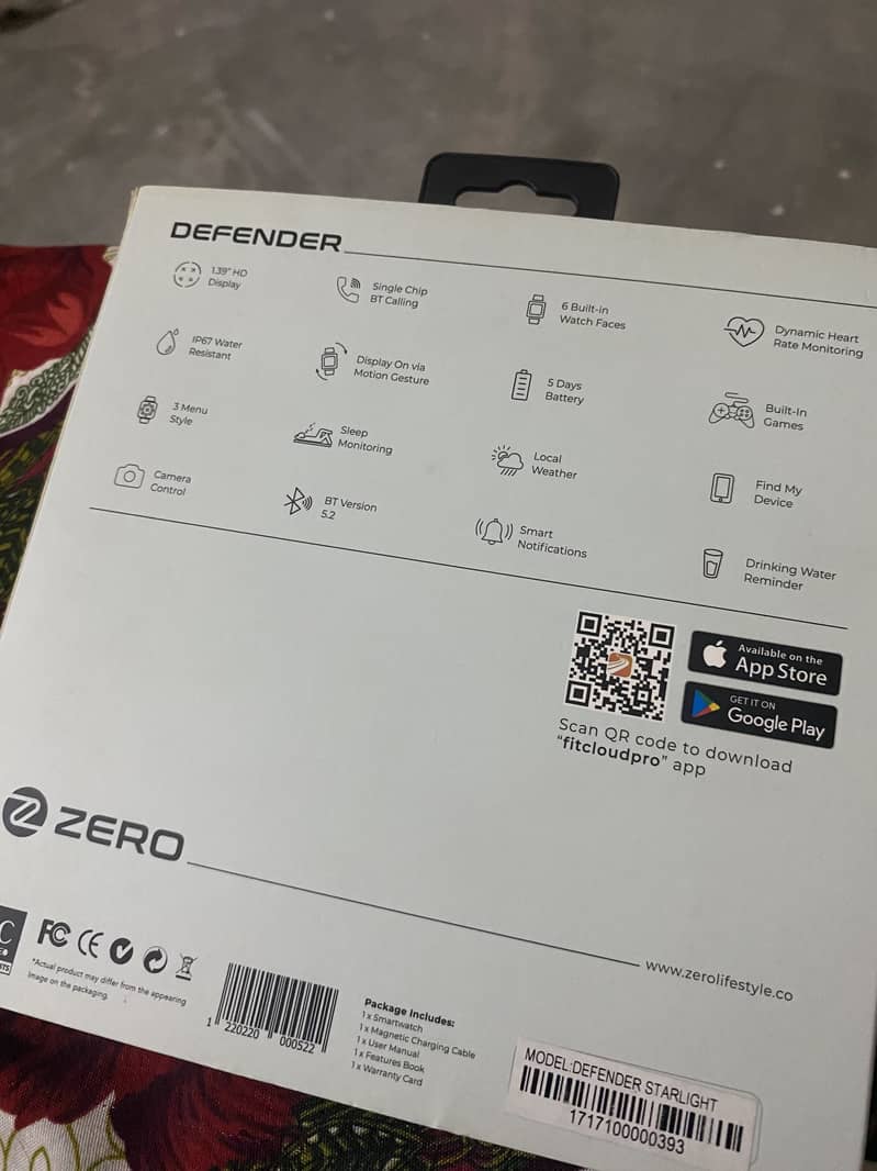 Zero Defender smart watch 0