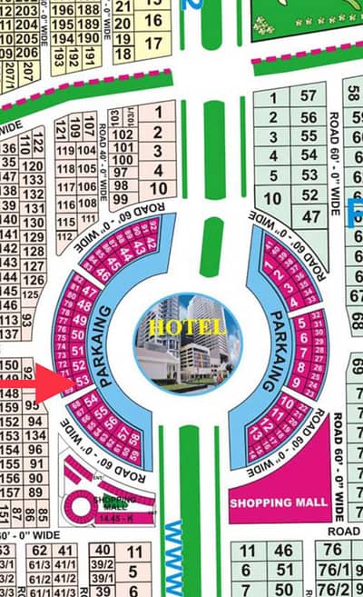 16 Marla Commercial Plot 53 For Sale In DHA Phase 8 Park View Block C