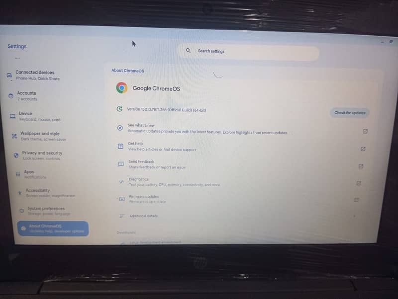 Hp Chrome OS 5