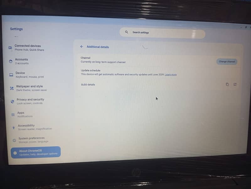 Hp Chrome OS 6