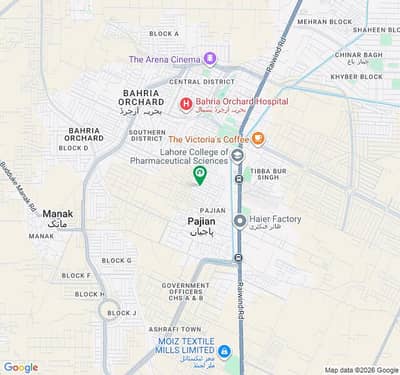 5 Marla Residential Plot For Sale In East Extension, Bahria Orchard