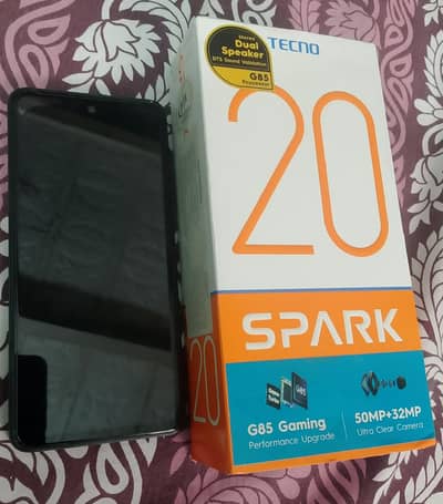 Tecno Spark 20 Ram8+8gb Rom 256gb