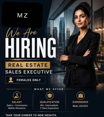 Female Sales Executive and Office Assistant Required