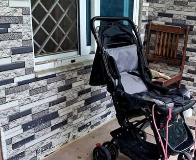 baby Pram, very little use - almost semi new . strong body and durable