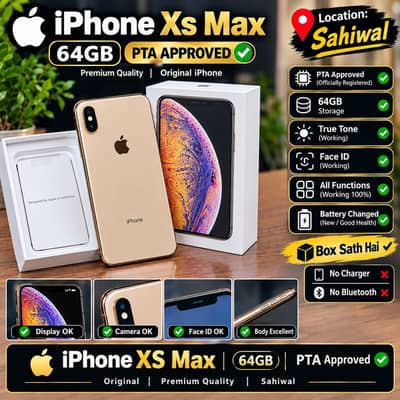 Apple iPhone XS Max pta approved