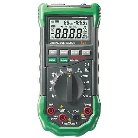 Digital Multimeter Mastech MS8229 | 5-in-1 Electrical Testing Meter ...