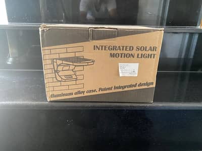 Integrated Solar System Motion sensor Light