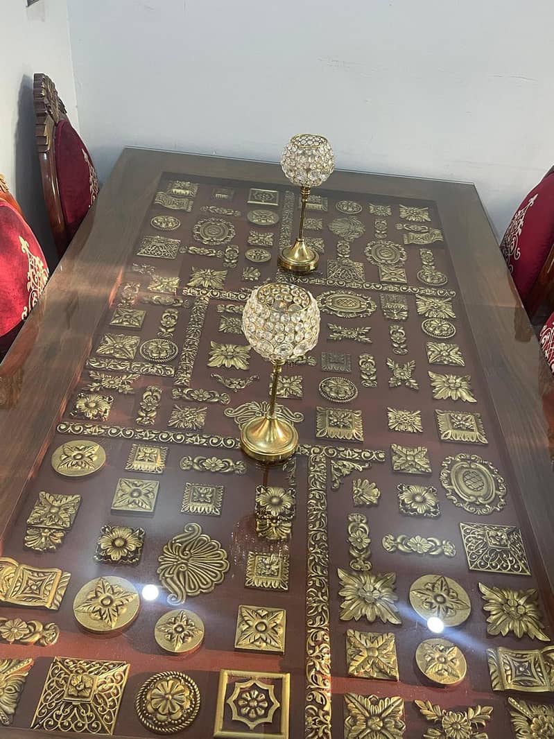 Daining table + Bed + drasing 1