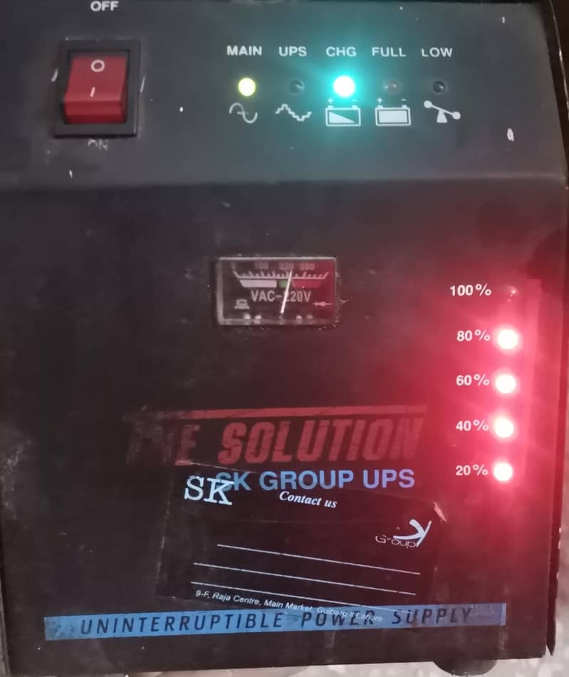 Single Battery UPS 3
