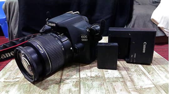 Canon EOS 1200D Body Only (Original Charger & Battery)