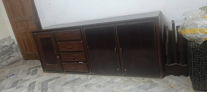 Used wooden storage cabinet for sale condition 7/10 used