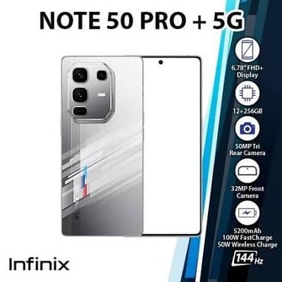 Infinix Note 50 Pro 12+12gb 256gb