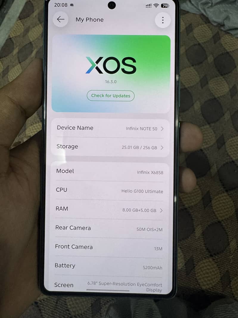 Infinix Note 50 6