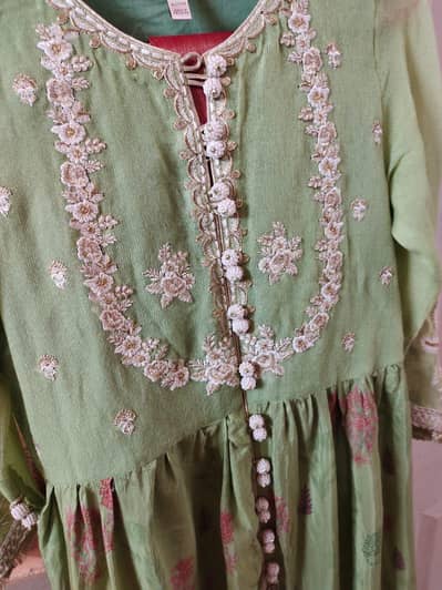 ethnic 3 piece dress