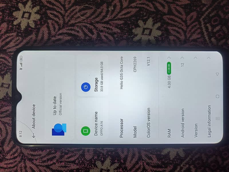 OPPO A16 only mobile 1
