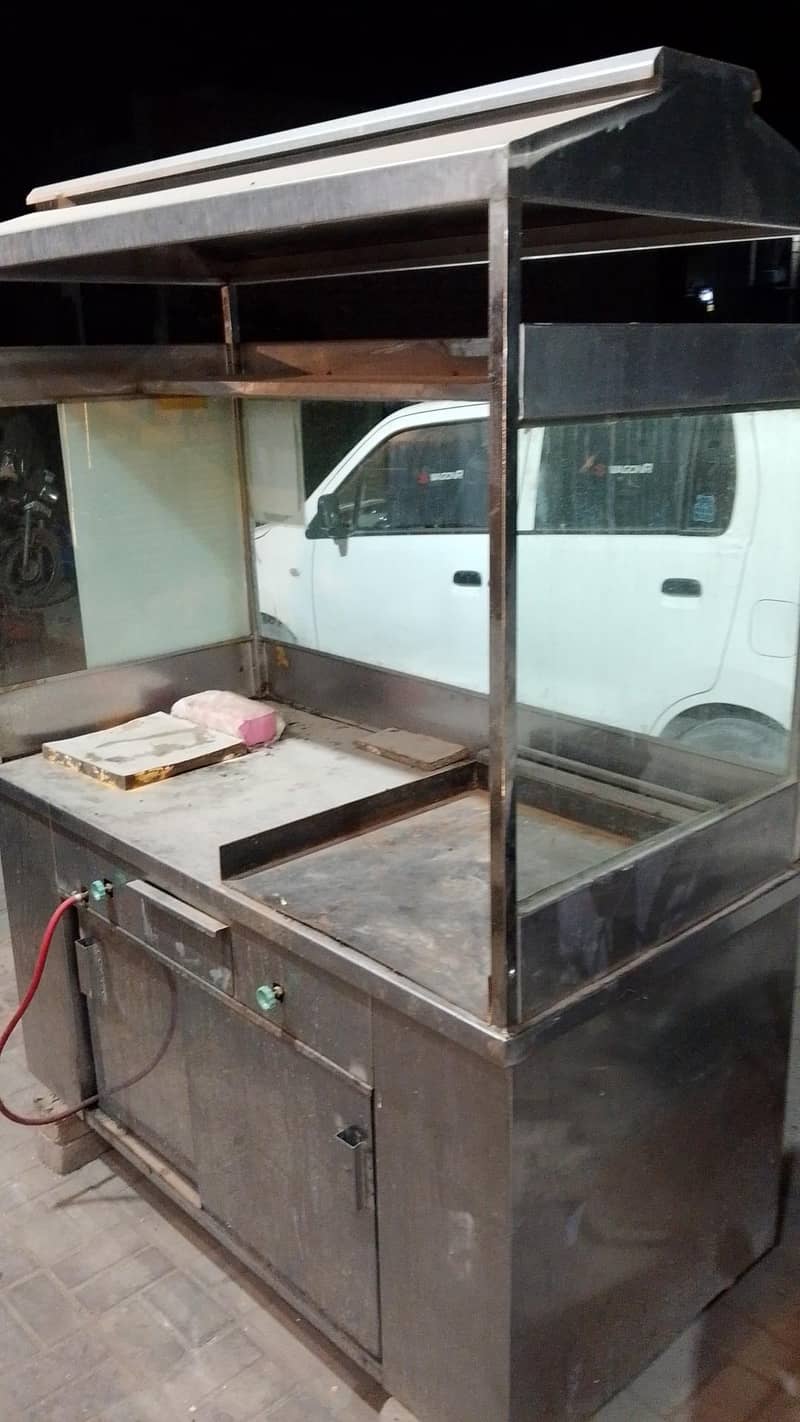 shwarma counter and frair 10kg 3
