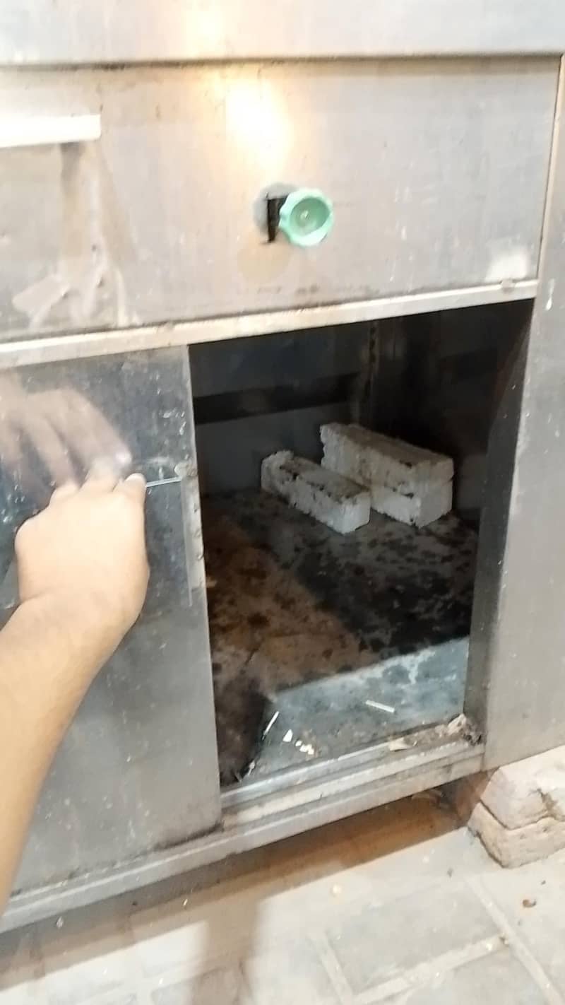 shwarma counter and frair 10kg 6