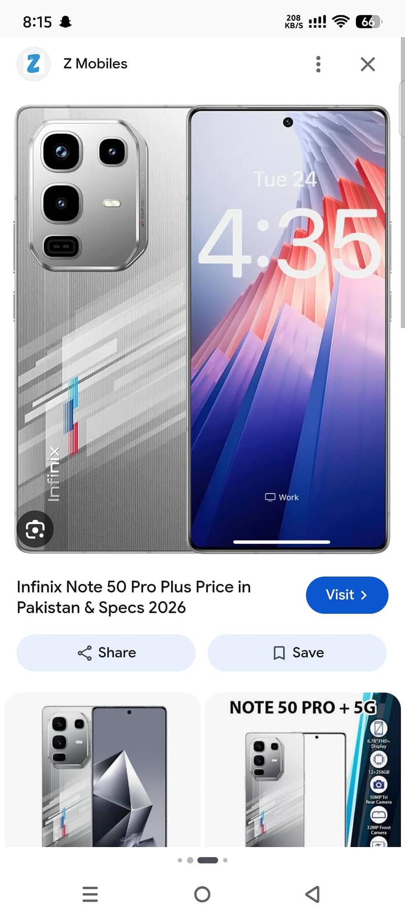 Infinix Note 50 Pro 0