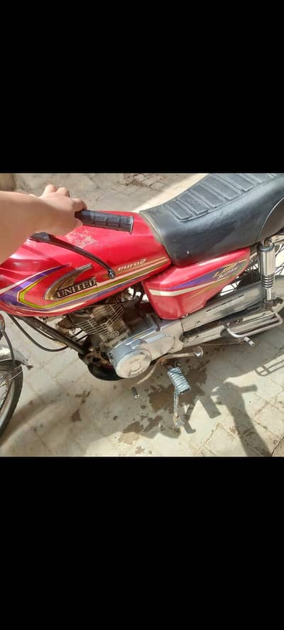United 125 bike in good condition and in reasonable price