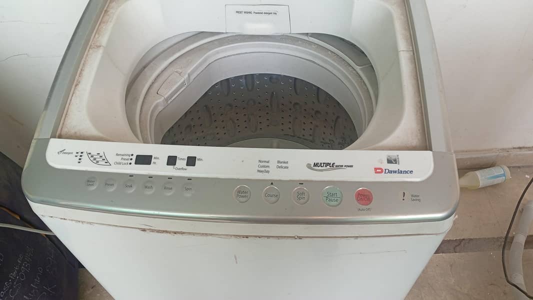 Dawlance automatic washing machine 4